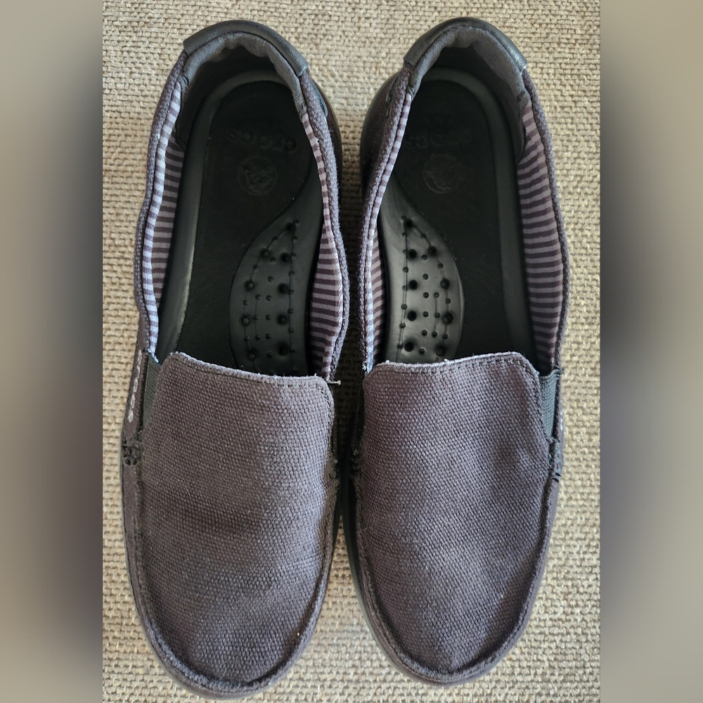 CROCS CANVAS LOAFERS